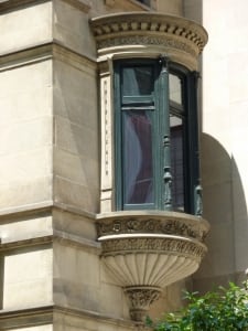 oriel window, nickerson mansion